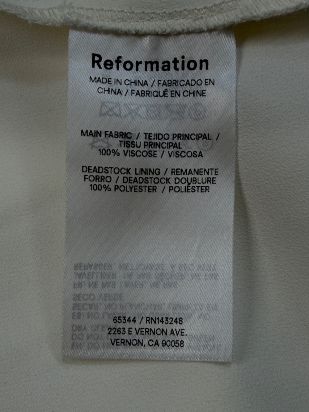 Reformation Ivory Suki Feminine Timeless Ruffle Hem Midi Dress Size 0 - Picture 12 of 13